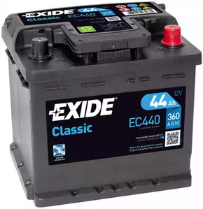 Автомобильный аккумулятор EXIDE EC440